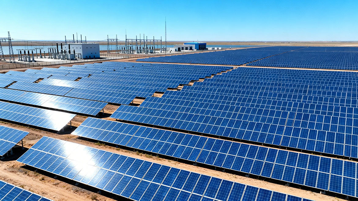 Solar power plant
